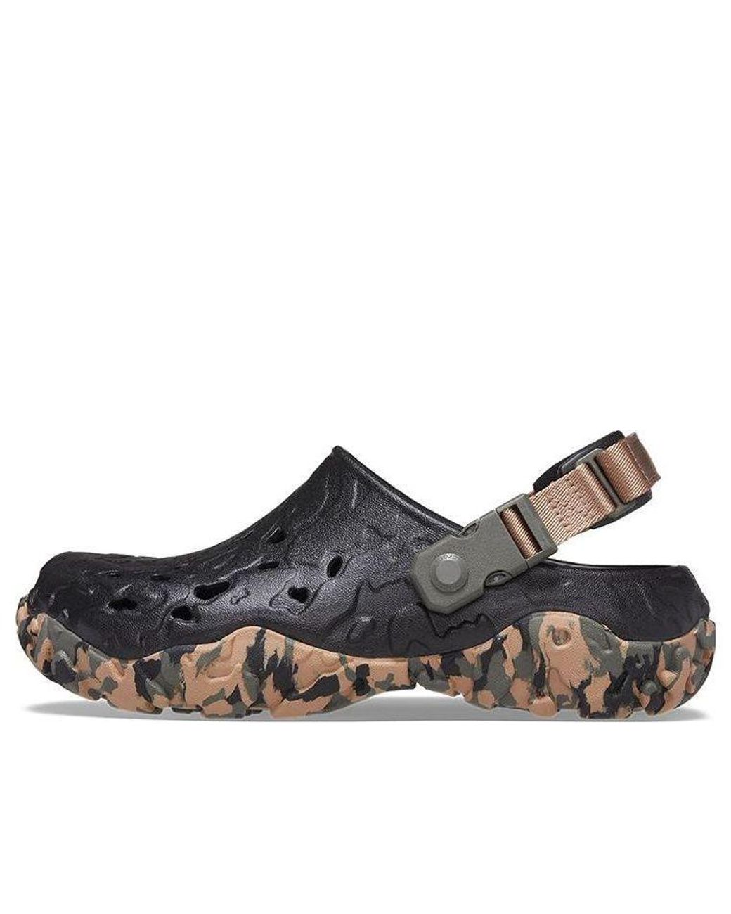 CROCSTM Brown All-Terrain Atlas Clogs Cork'