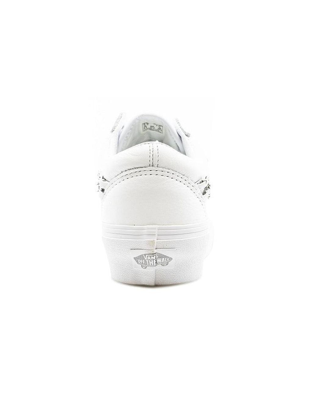 Vans White Old Skool Platform 'Chain for men