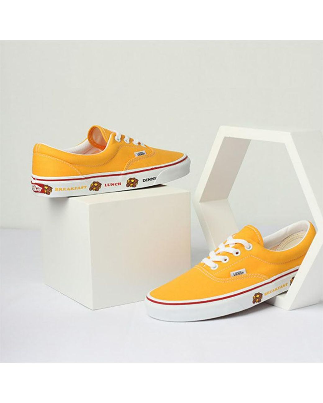 Vans Yellow Era Canvas Shoes for men