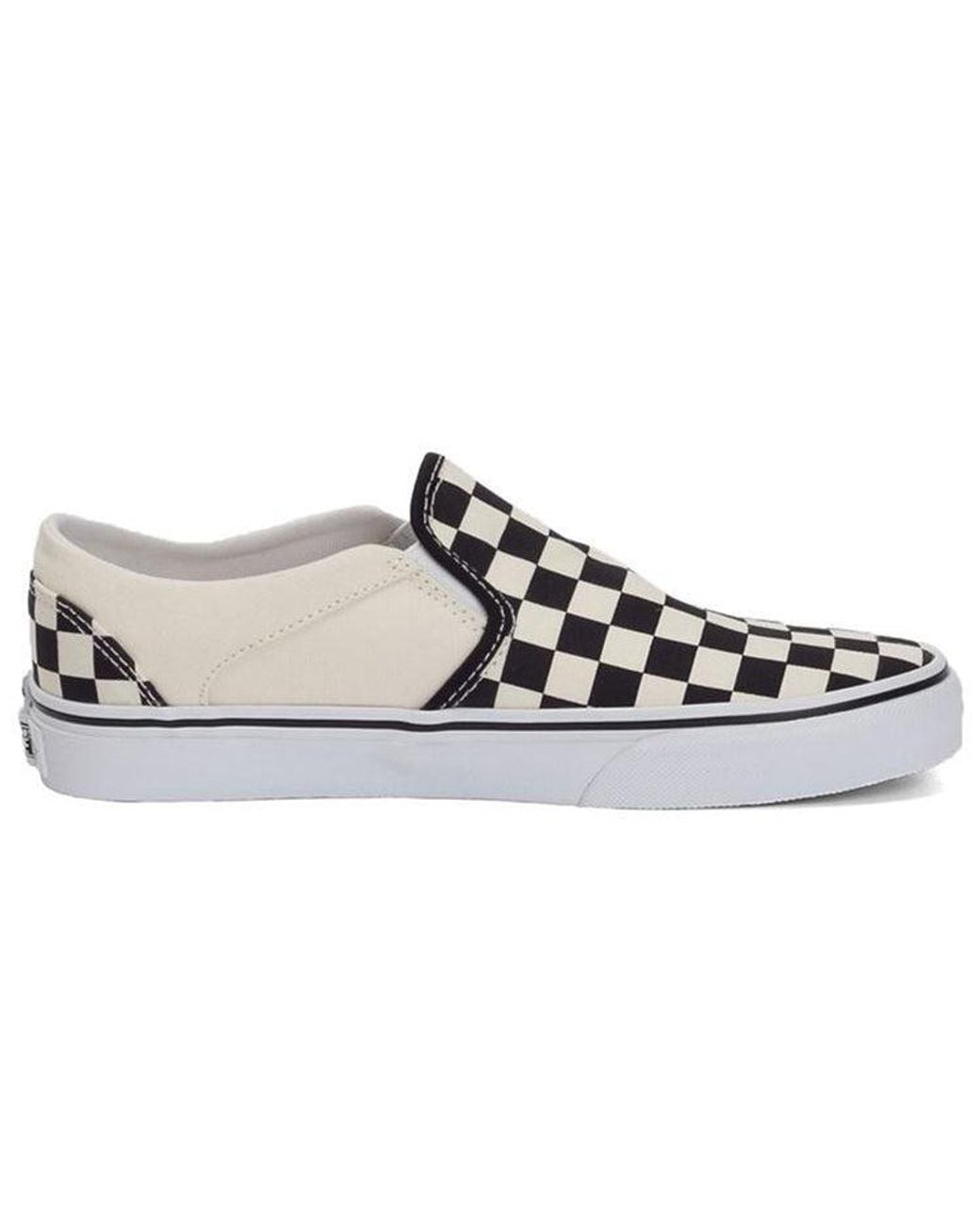 Vans White (Wmns) Asher 'Checkerboard'