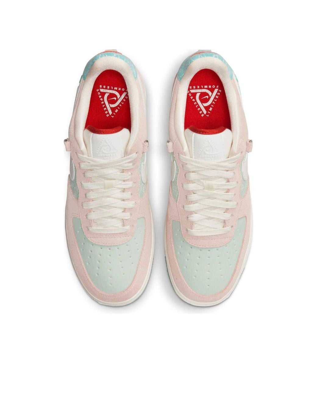 Nike Pink (Wmns) Air Force 1 '07 Lx 'Shapeless, Formless And Limitless'