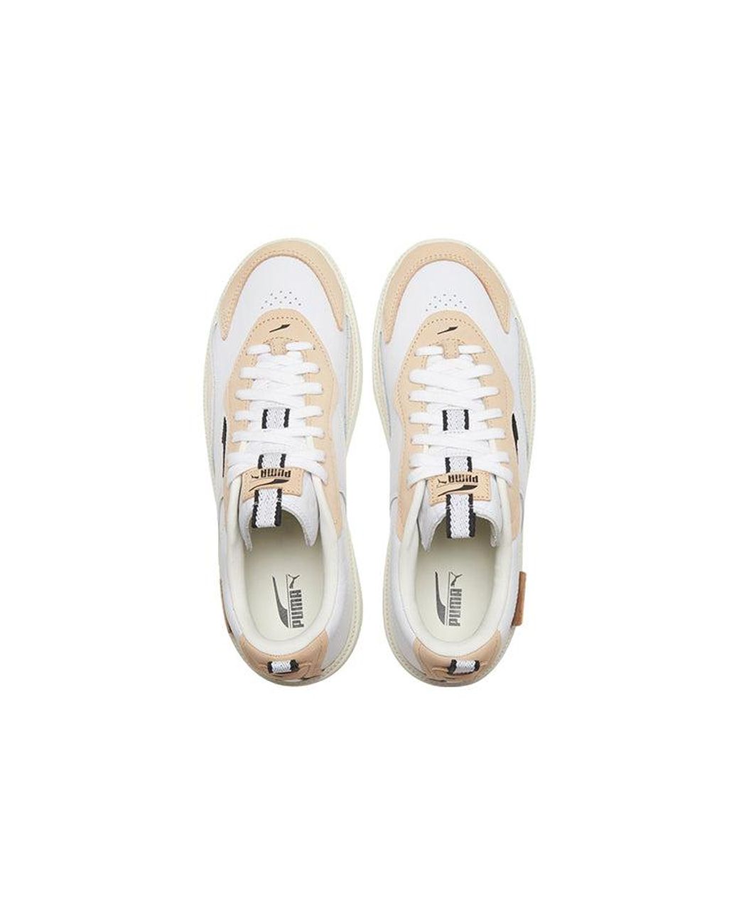 PUMA White Oslo Pro Soft/ Low Casual Board Shoes for men