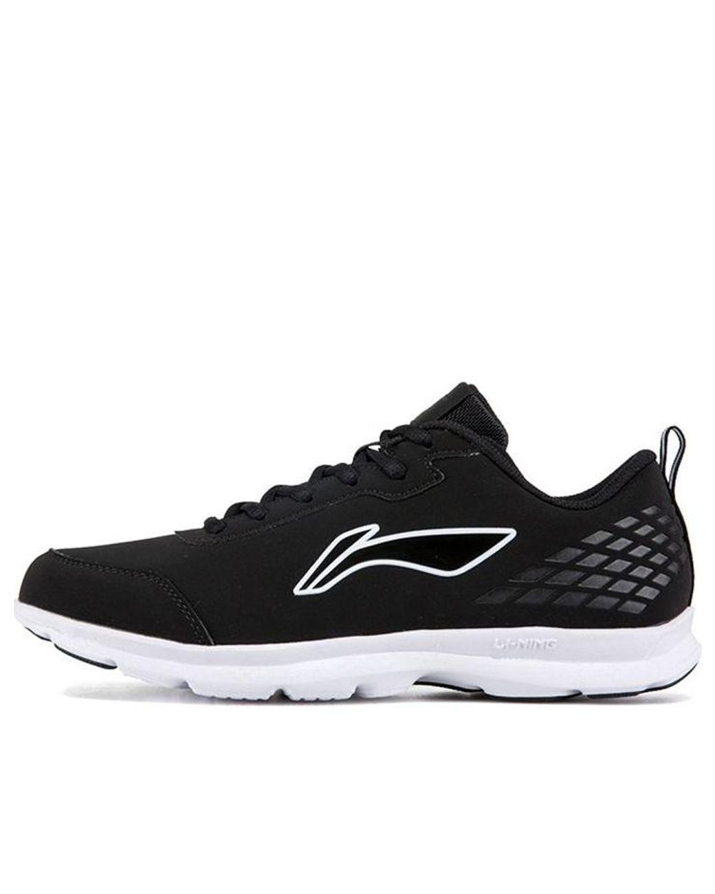 Li-ning Black Running Shoes for men