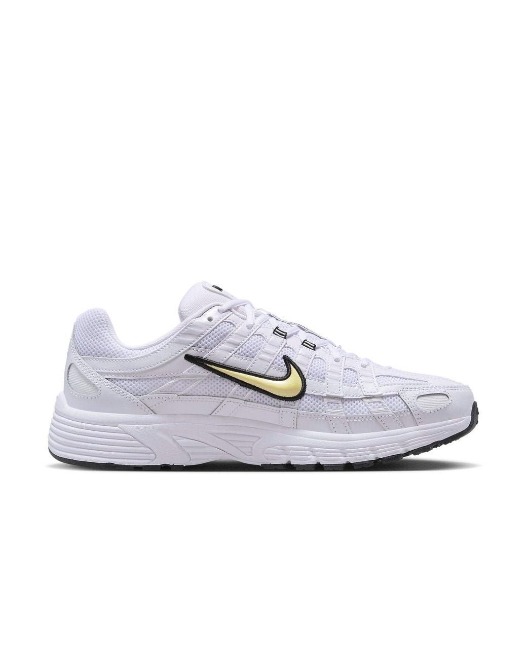 Nike White P-6000 Lemon Chiffon Lemon Chiffon' for men