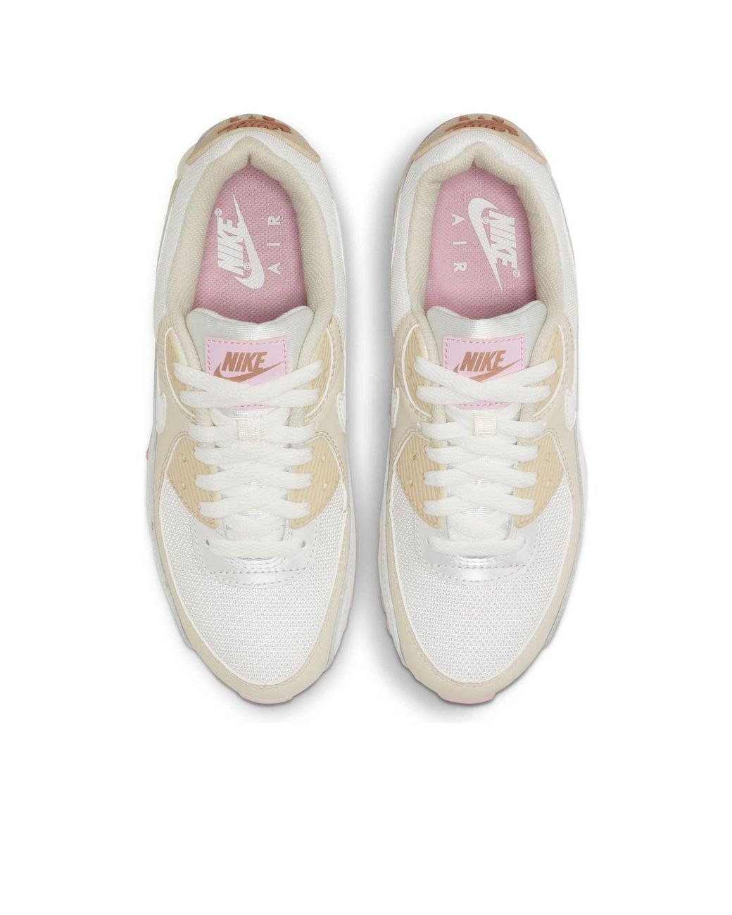 Nike White (Wmns) Air Max 90 'Light Orewood'