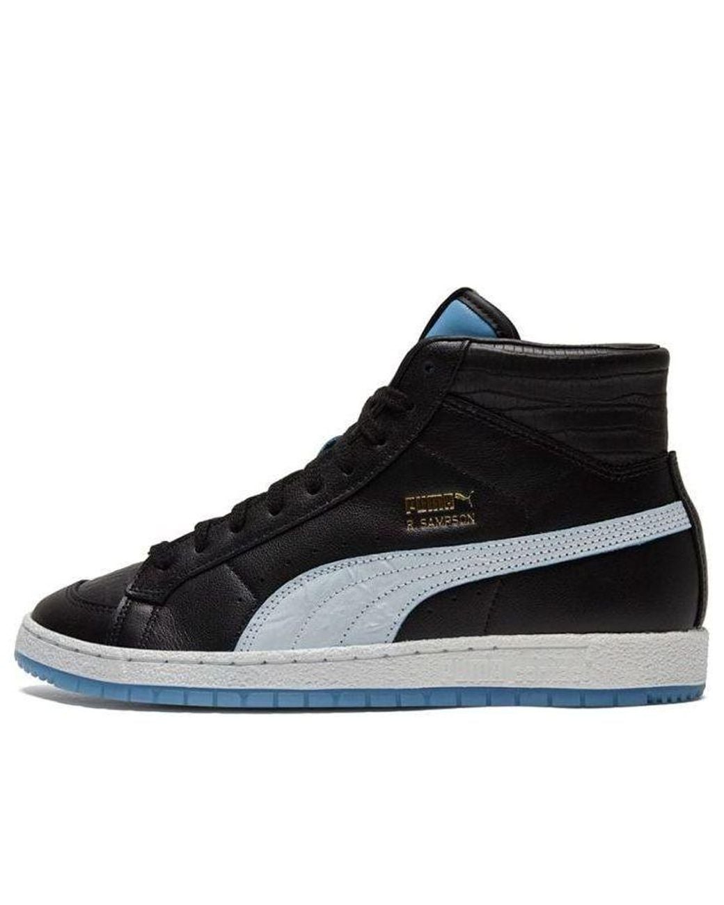PUMA Black Ralph Sampson 70 Mid Layer Sneakers
