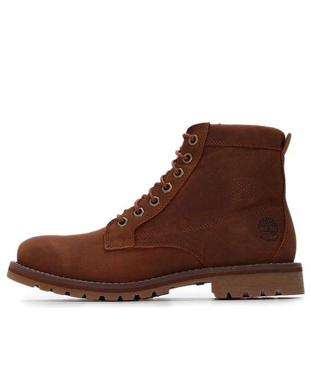 Timberland Brown Redwood Falls Waterproof Boots 'Ruse Full Grain' for men