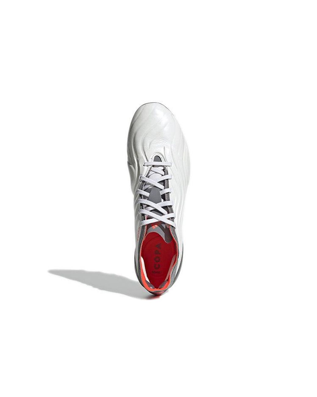 Adidas White Copa Sense.1 Ag Solar' for men