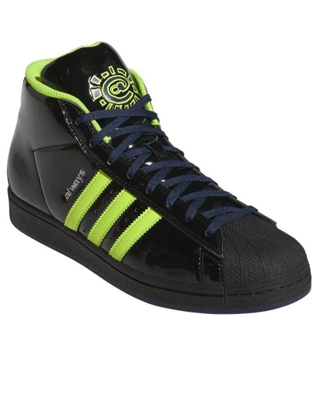 Adidas Black X Always Pro Model Adv Semi Solar Slime' for men