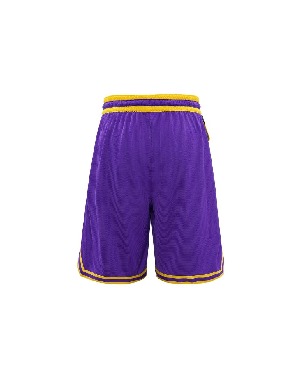 Nike Purple Nba Los Angeles Lakers Basketball Shorts for men