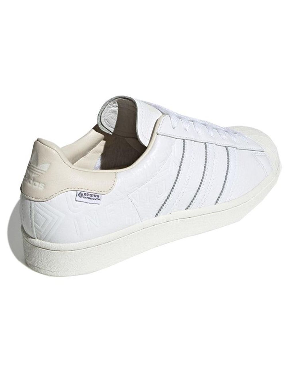 Adidas White Superstar Gore-Tex 'Infinium' for men