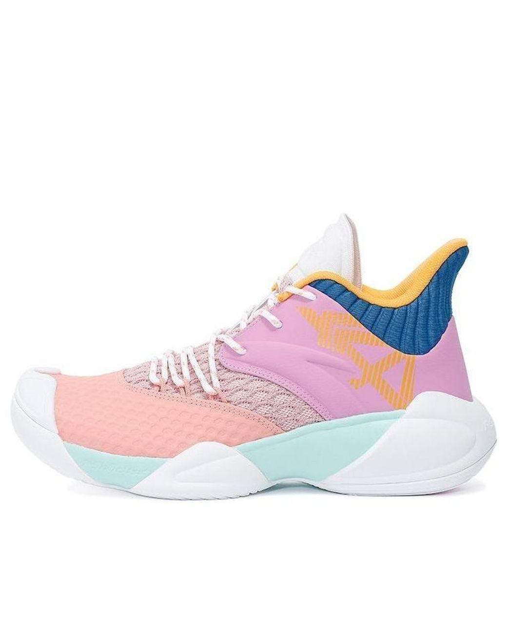 Anta Pink Basketball Series Sneakers Mid for men