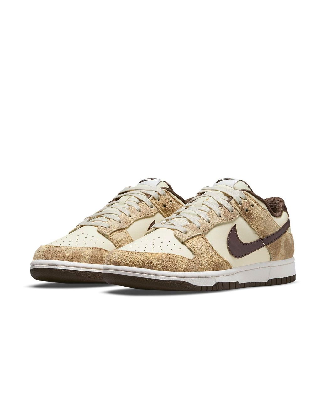Nike Brown Dunk Low Premium 'Animal Pack for men