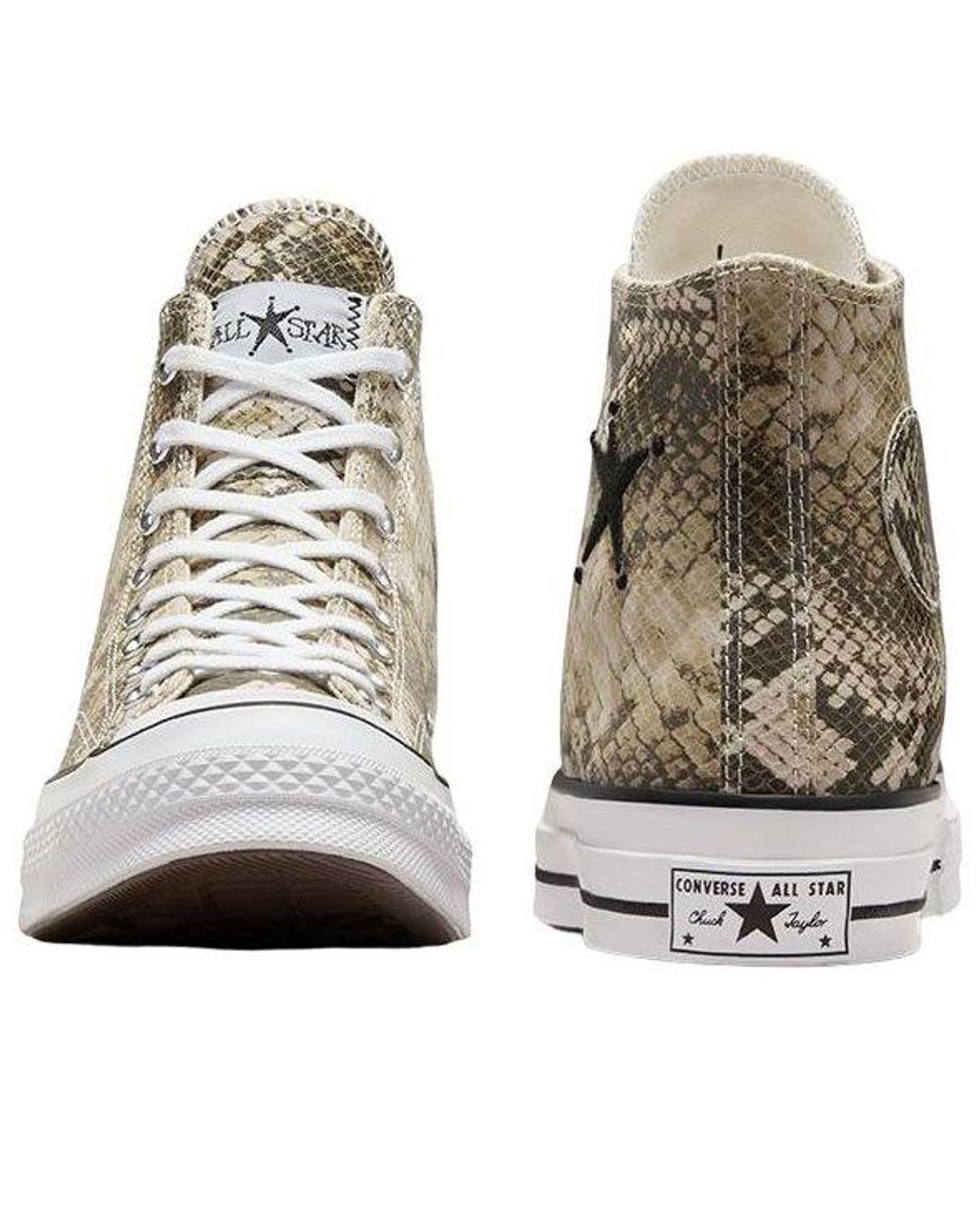 Converse X Stussy Chuck Taylor All Star 70 Hi 'Snakeskin' in Brown