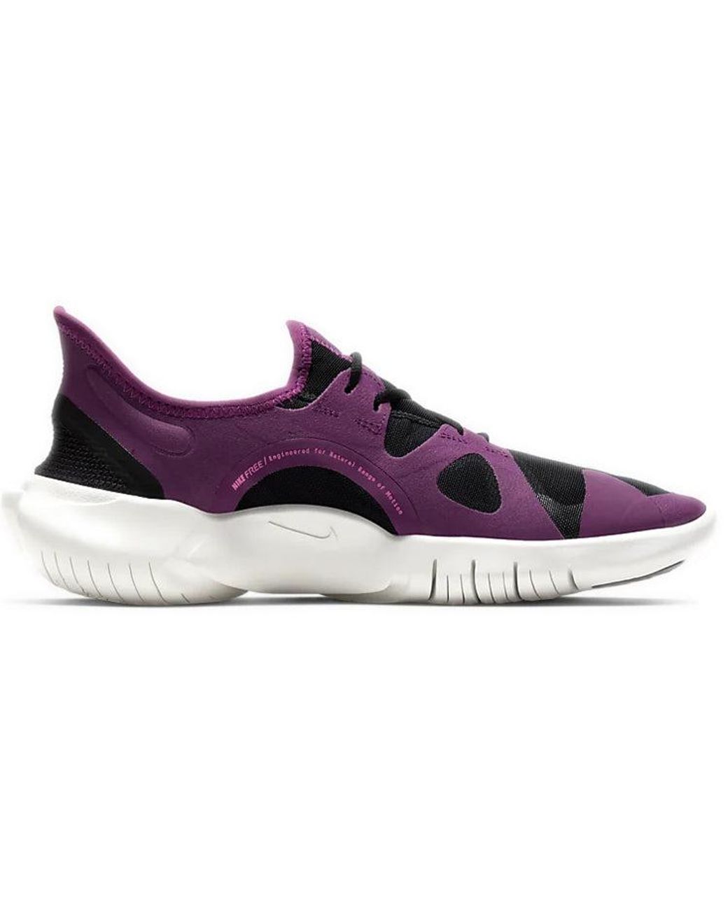 Nike Free Rn .0 'black True Berry' in Purple | Lyst