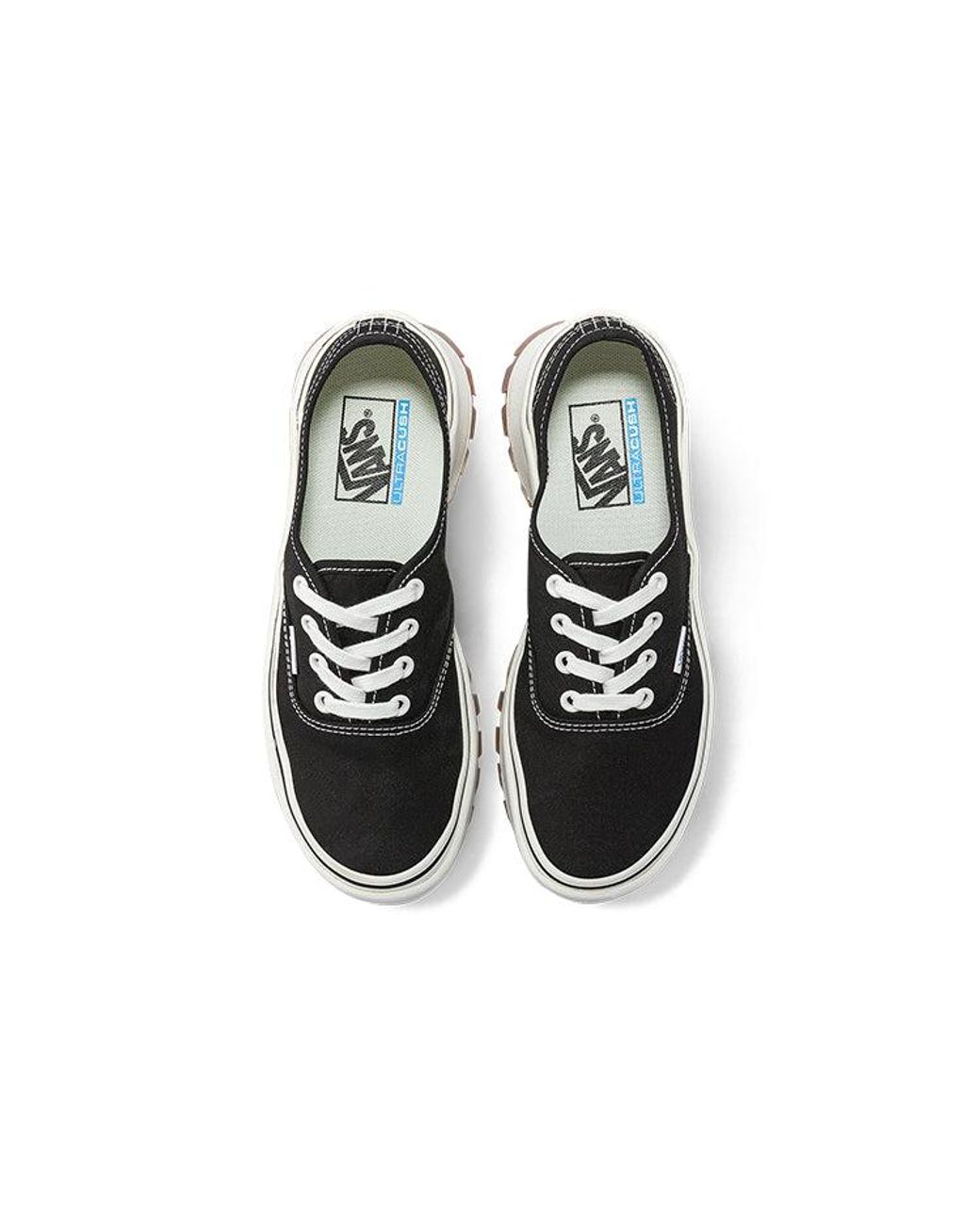 Vans Black Authentic Vibram Dx Classics Gum' for men