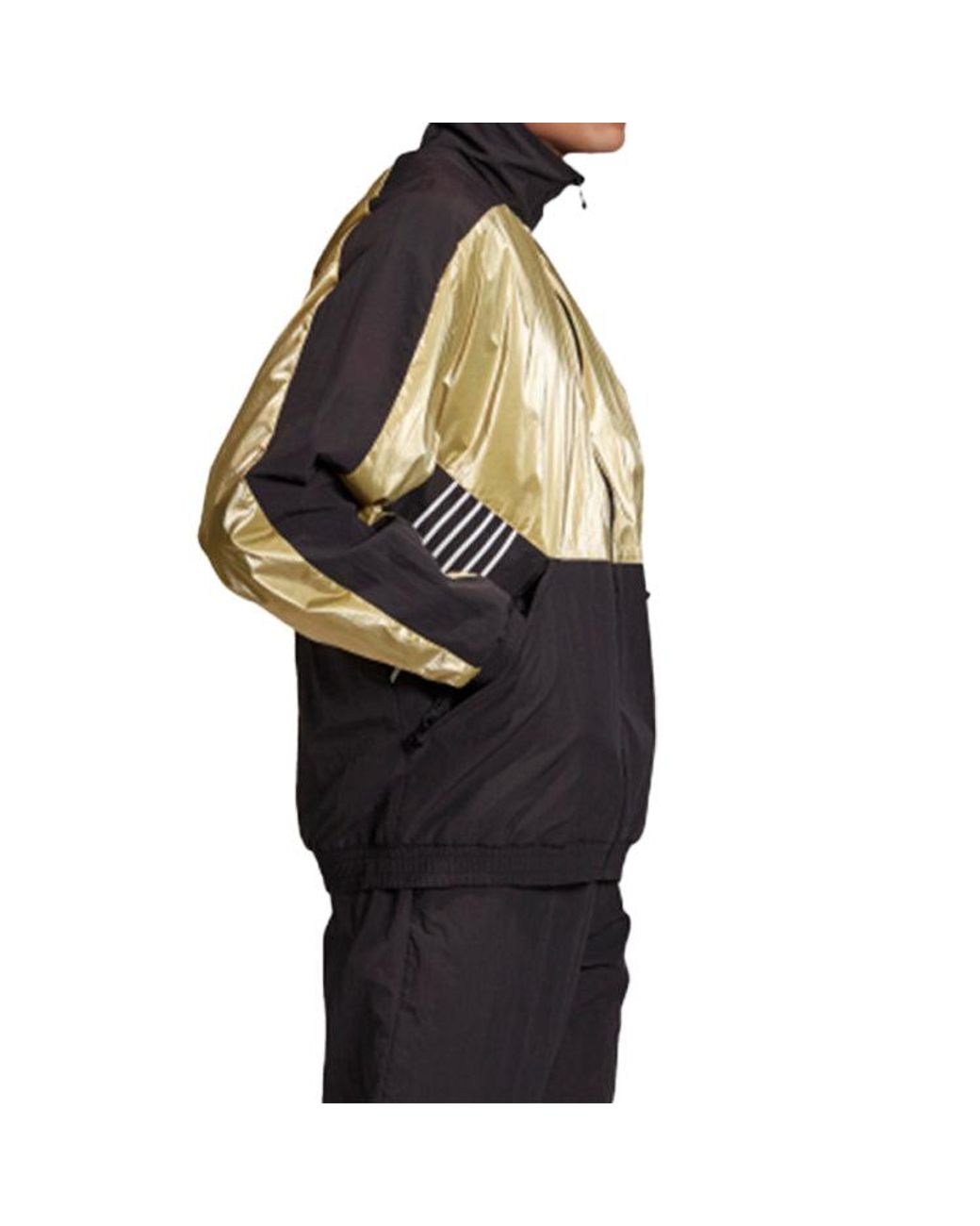 Adidas Black Originals Tlm 02 Trackt Sports Jacket for men