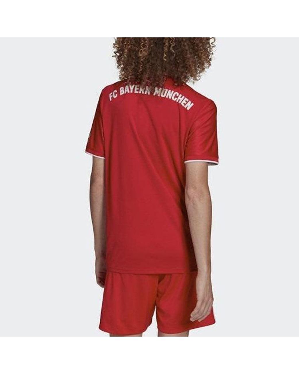 Adidas Red Fc Bayern Bayern Munich Home Soccer/Football for men