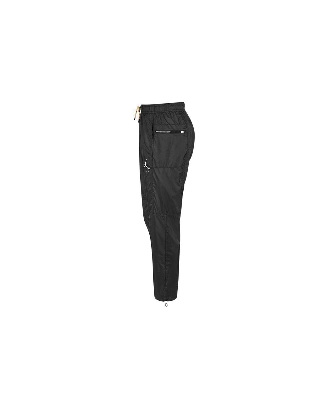 Nike Black Solid Color Logo Training Casual Bundle Feet Sports Pants/Trousers/Joggers for men