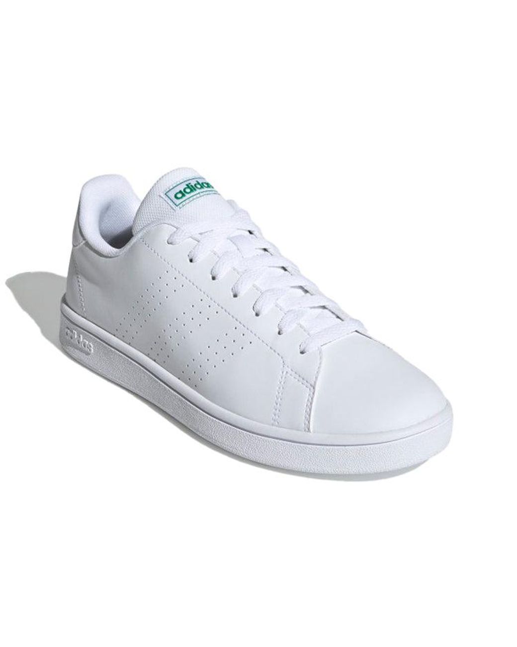 Adidas White Advantage Base Court 'Cloud' for men