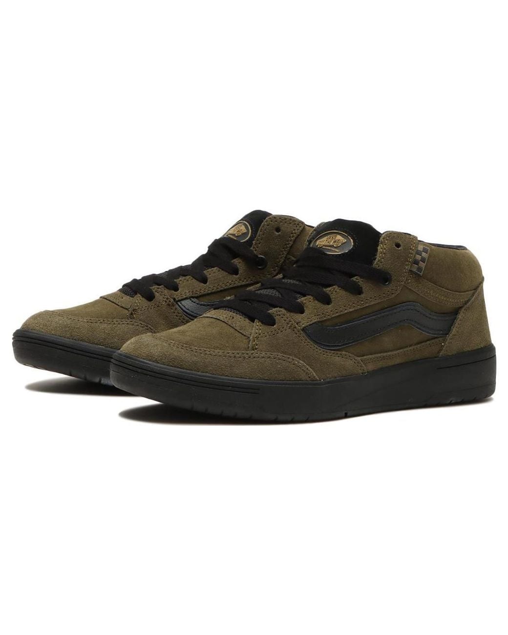 Vans Brown Zahba Mid X Beatrice Domond 'Autumn'
