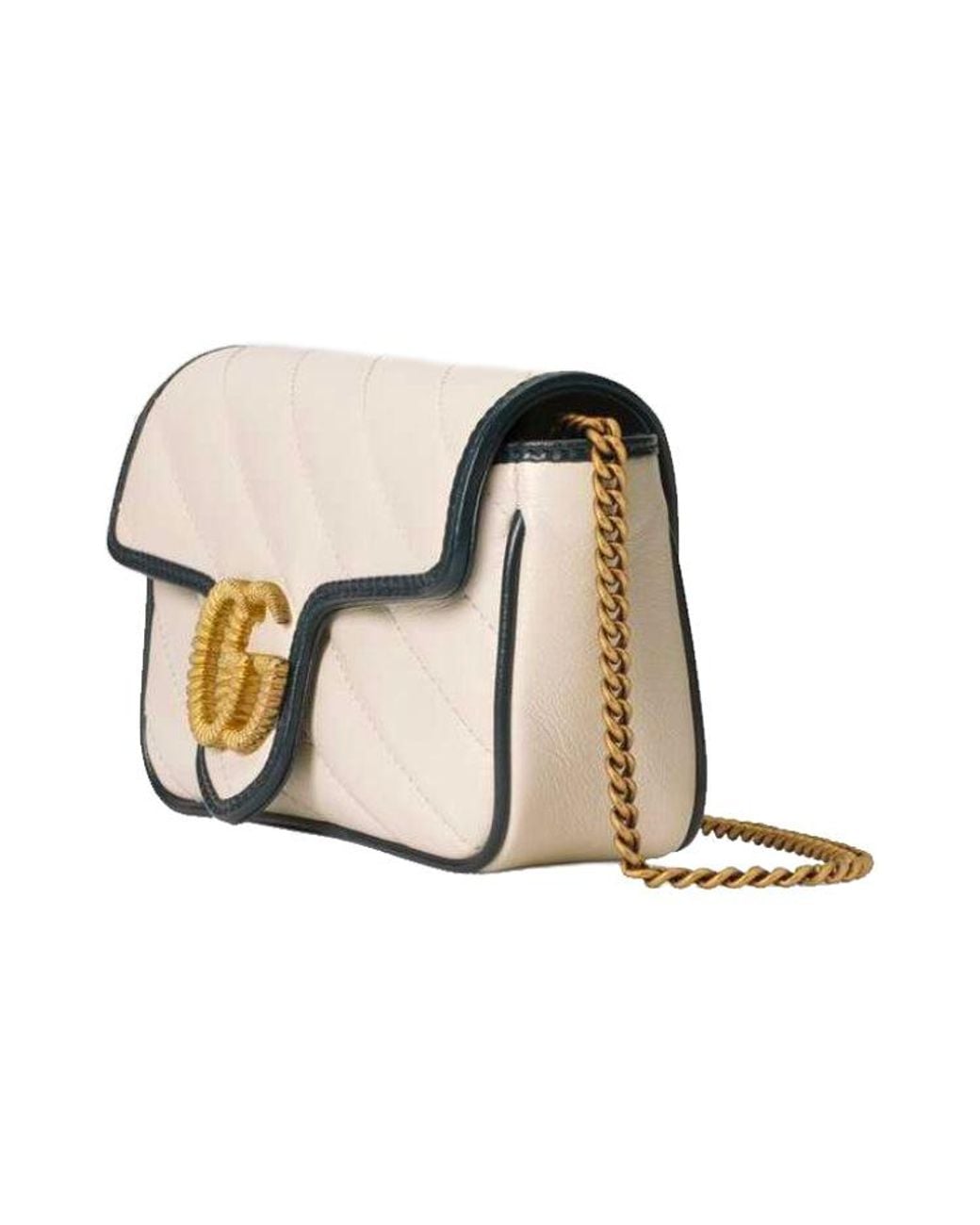 Gucci Natural (Wmns) Marmont Series Shoulder Bag Mini