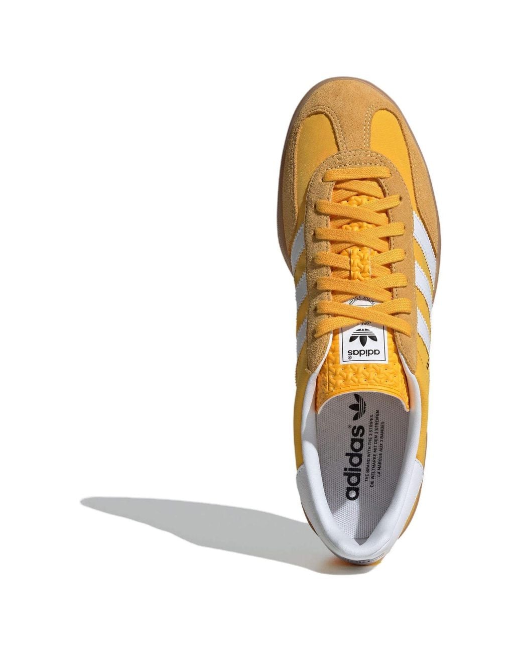 Adidas Yellow Gazelle Indoor 'Crew Gum' for men