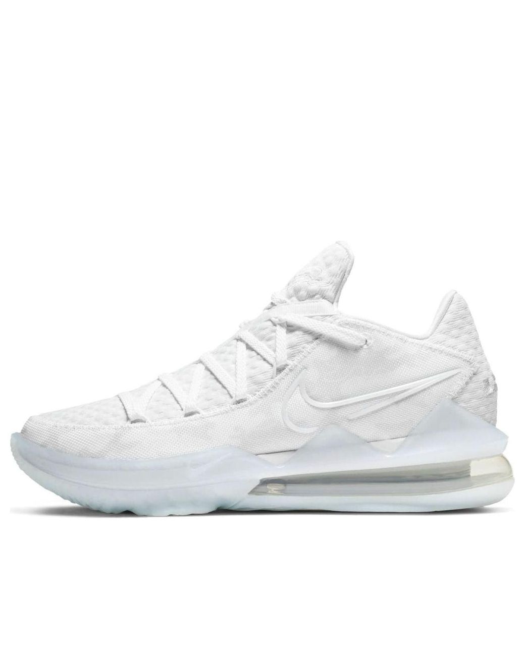 Nike White Lebron 17 Low Camo' for men