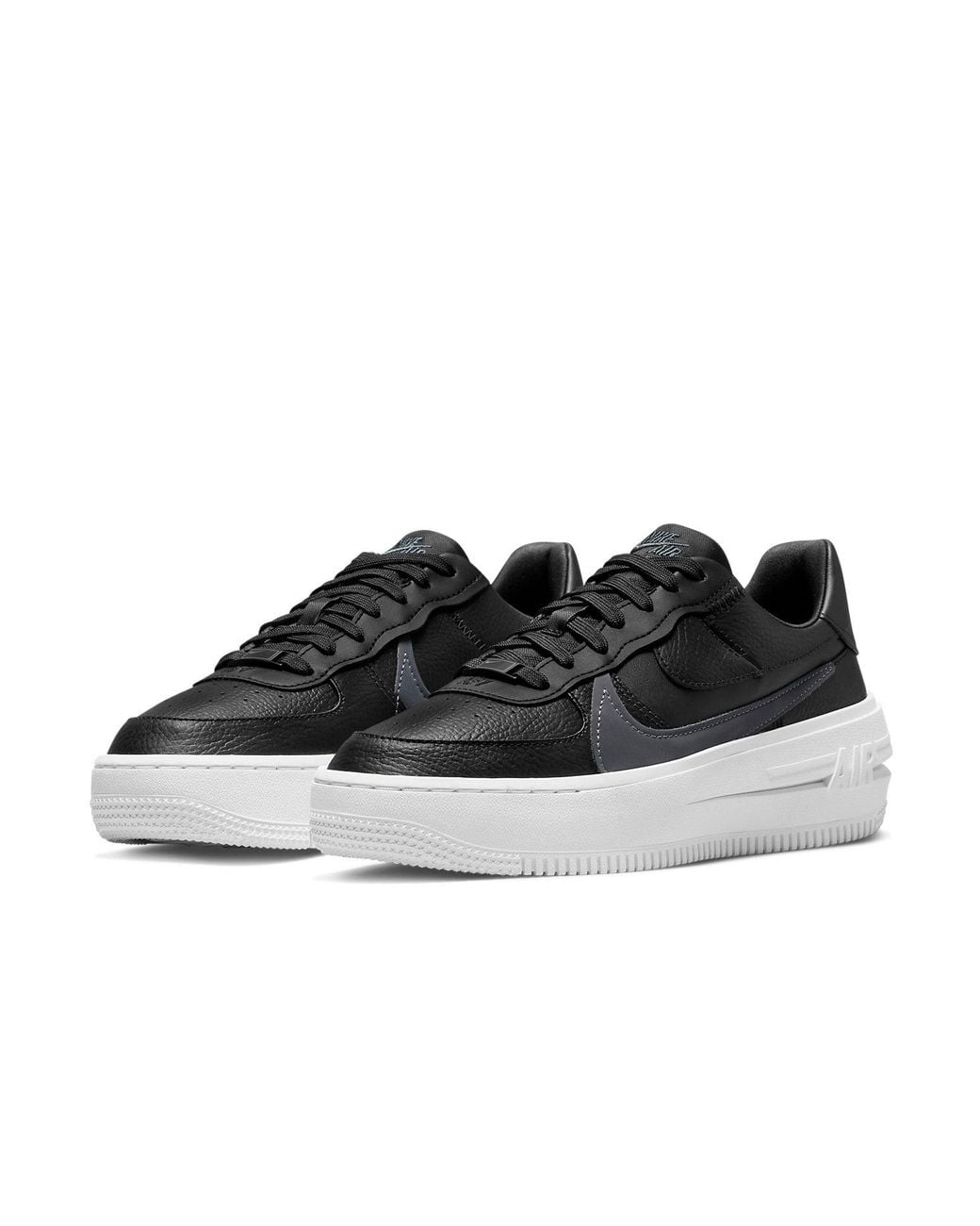 Nike Black Air Force 1 Plt.af.orm Shoes