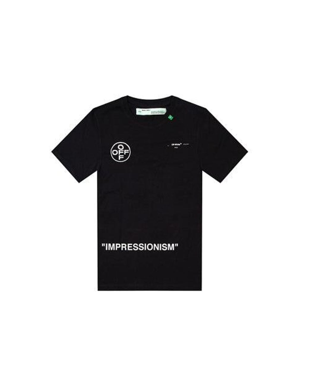 Off-White c/o Virgil Abloh Black Ss19 Graffiti Arrows Short Sleeve for men