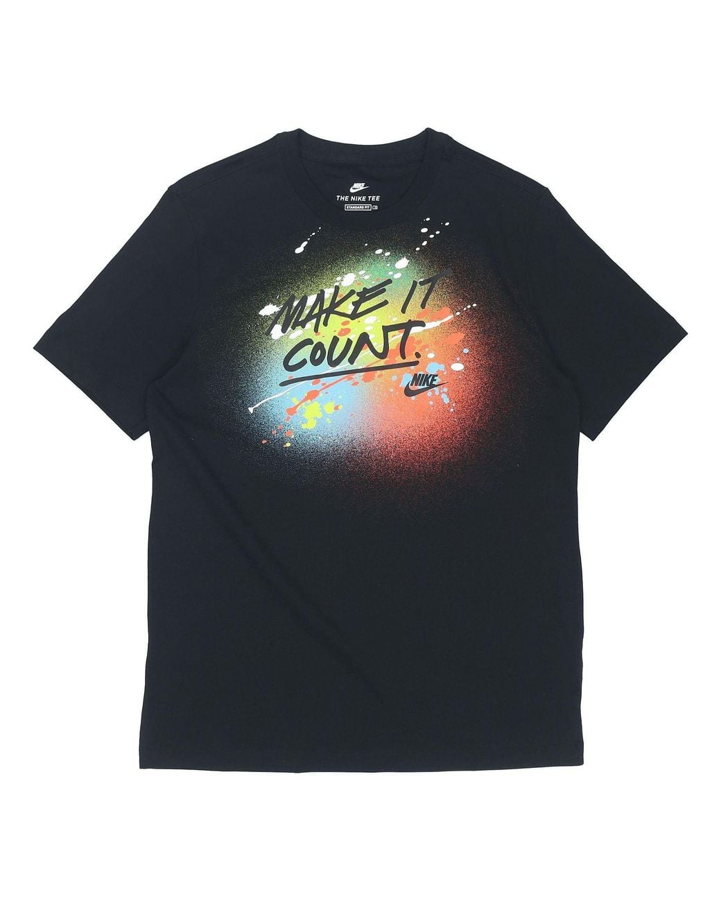 Nike Black As Sportswear Ss Tee1 for men
