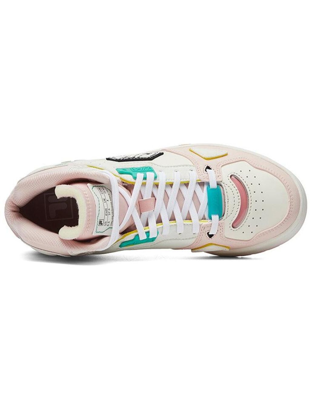 Fila White (Wmns) Heritage Retro Basketball Shoes