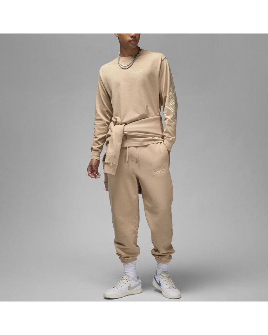 Nike Natural Long-Sleeve Tee X Union 'Bio' for men