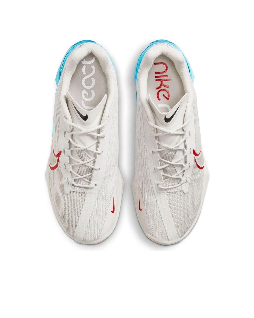 Nike Blue React Metcon Turbo 'Light Bone Fury' for men