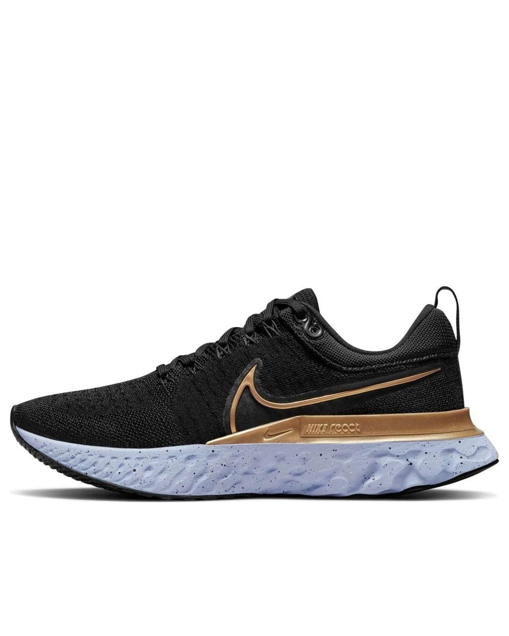 Nike Black (Wmns) React Infinity Run Flyknit 2 Metallic'