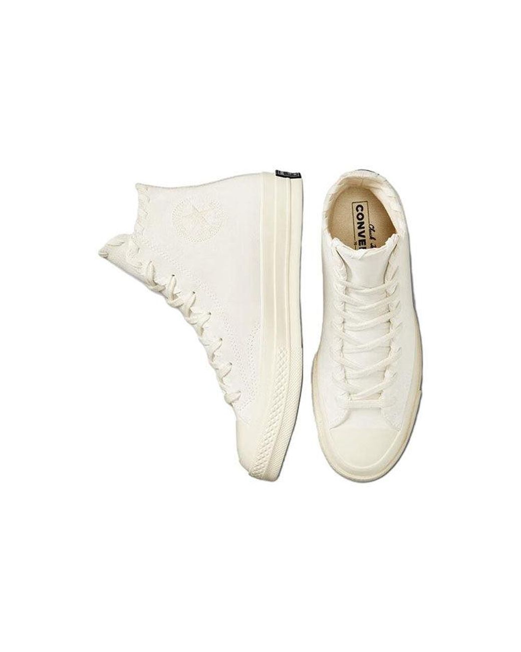 Converse White (Wmns) Chuck 70 High 'Embroidered Floral