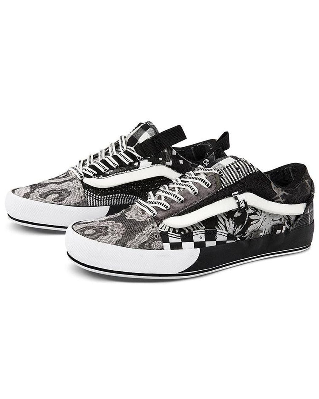 Vans Black Old Skool Cap 'Patchwork' for men