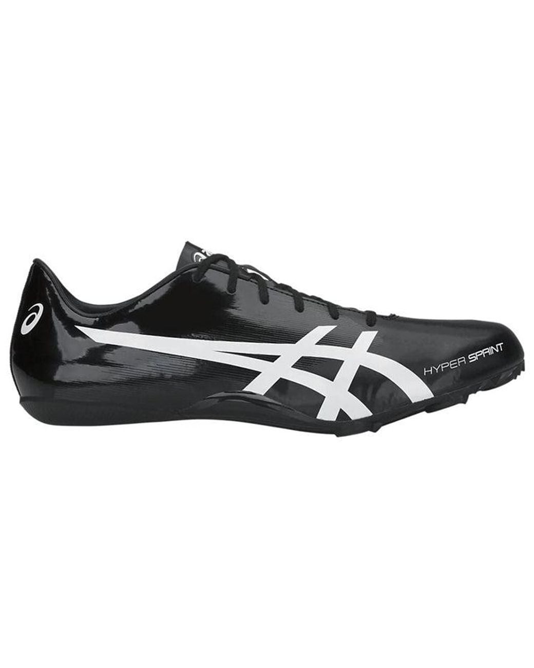 Asics Hyper Sprint 7 Running Spikes - 8.5 Black for men
