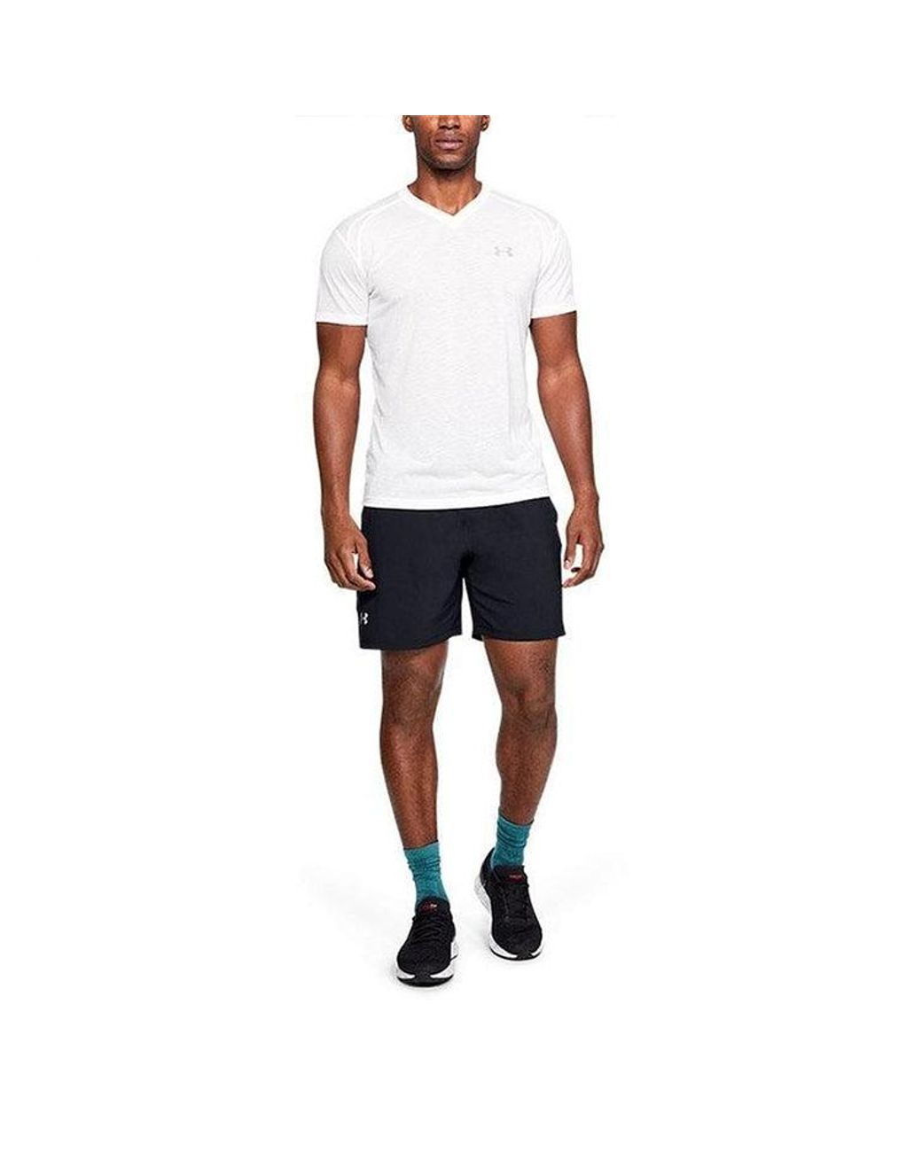 Under Armour Blue 7' Launch Shorts for men