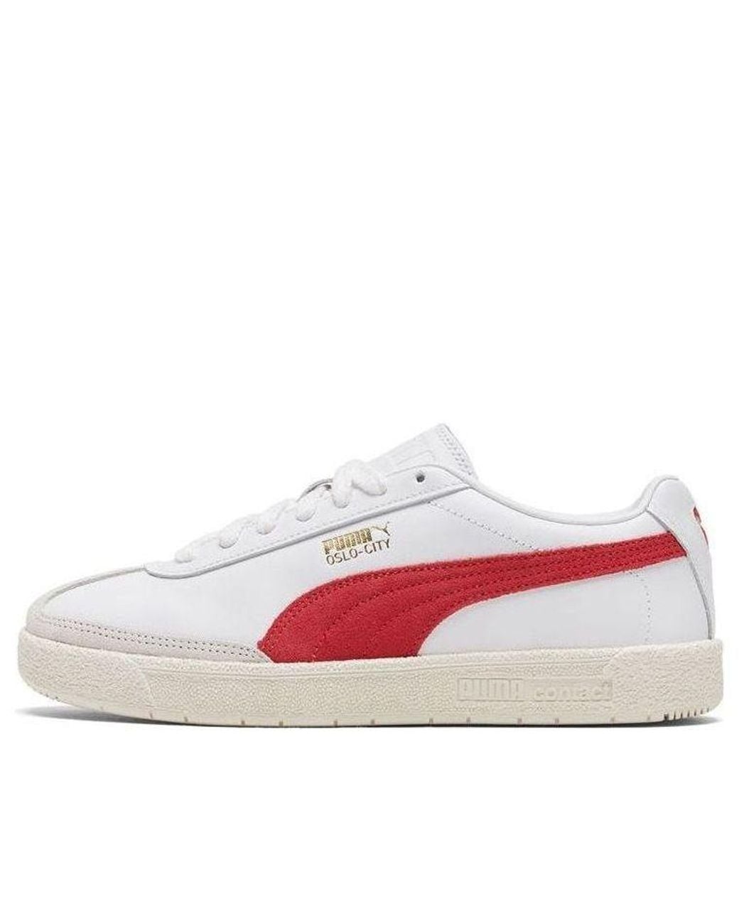 PUMA White Oslo-City Premium High Risk' for men