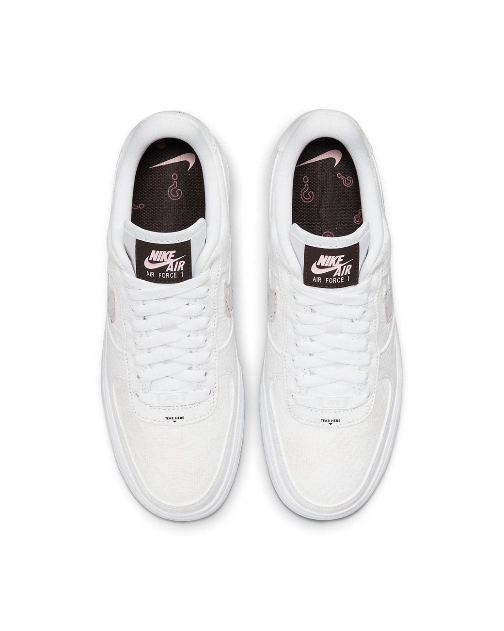 Nike White (Wmns) Air Force 1 '07 Premium 'Reveal