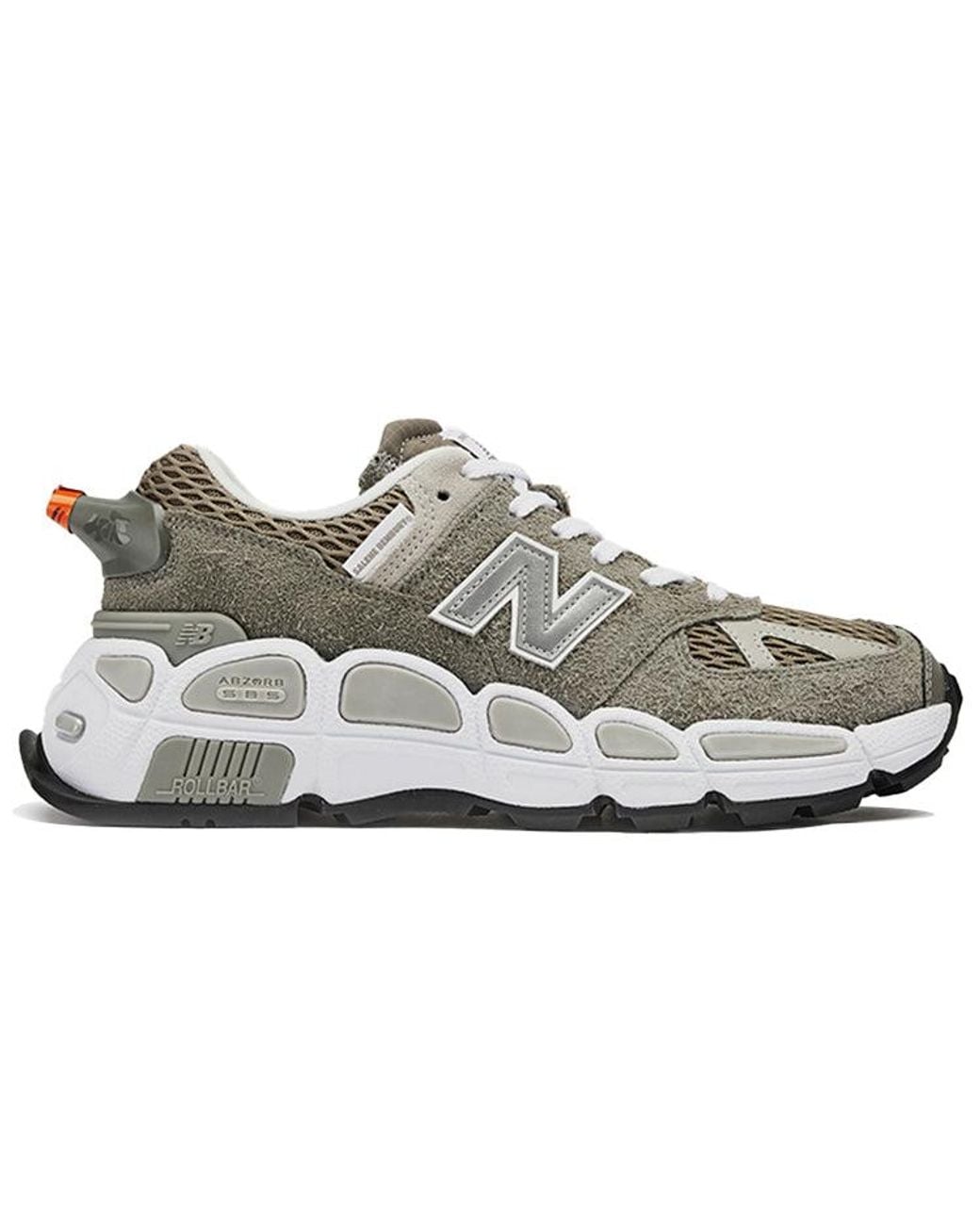New Balance White Salehe Bembury X 574 Yurt 'Shark Skin' for men