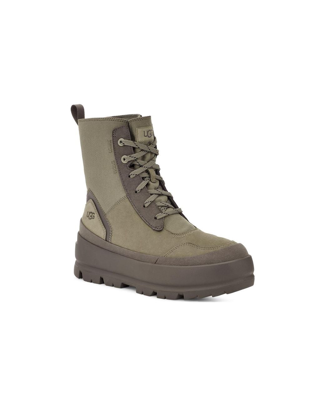Ugg Brown (Wmns) Lug Boot 'Moss'
