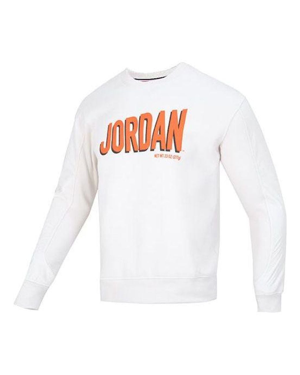 Nike White As J Flt Mvp Gfx Fleece Crew for men