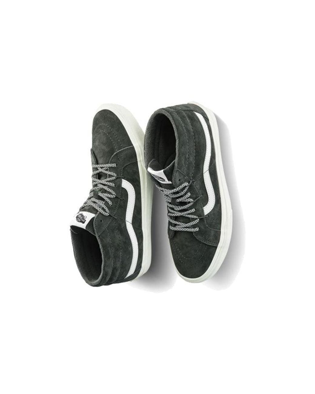 Vans Black Sk8-Mid Reissue Ghillie Mte for men