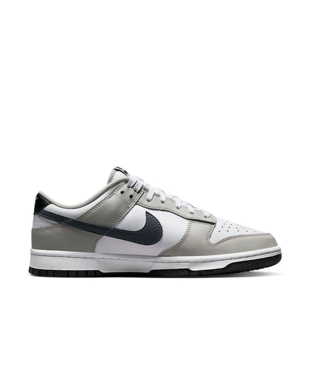 Nike White Dunk Low 'Spray Paint Swoosh' for men