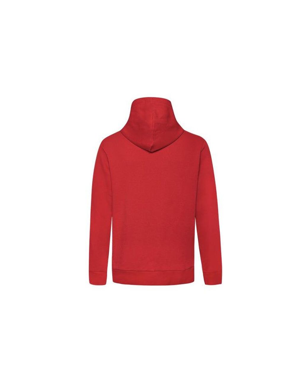 Converse Red Finger Letter Print Hooded Drawstring Sweatshirt for men