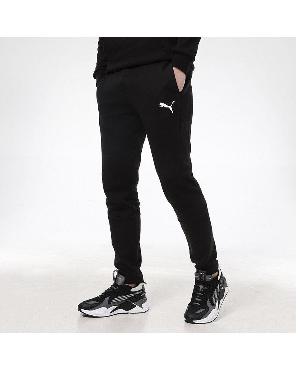 PUMA Black Evostripe Pants for men