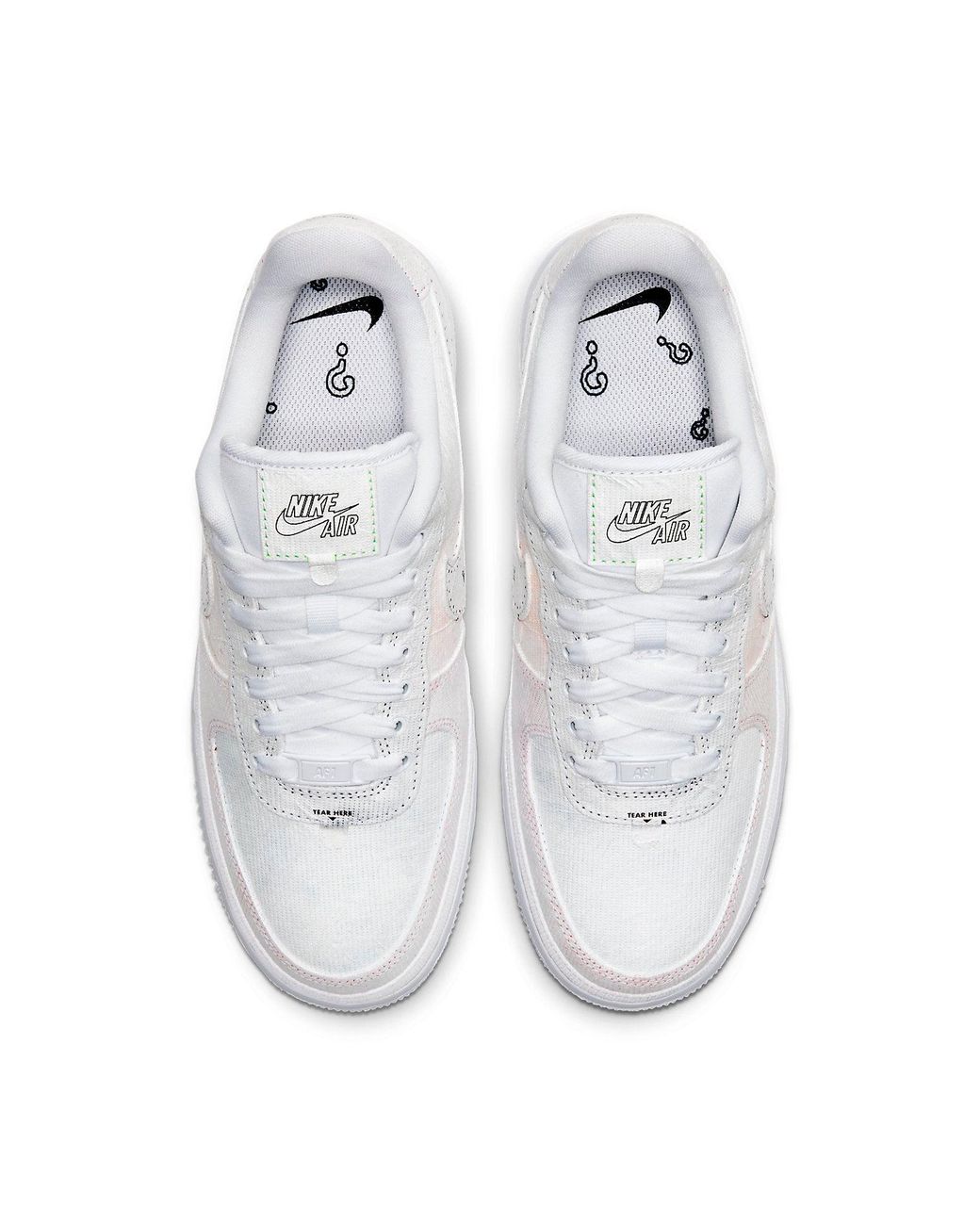 Nike White (Wmns) Air Force 1 Low Lx 'Reveal'
