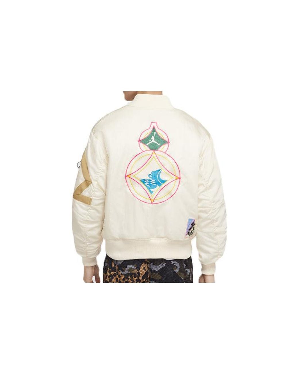 Nike Natural Nike Jordan 'chinese New Year' Jacket White for men